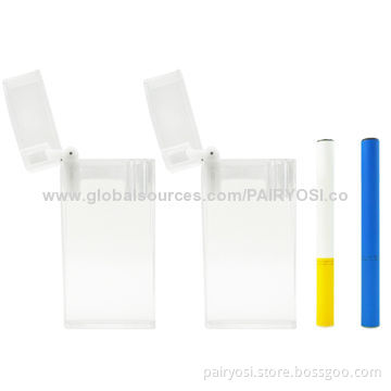 Hot e cigarette, disposable 250 puffs with 7.8mm diameter, blister packing with display box